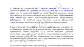 Как добиться выплаты задолженности по заработной плате в Иголочка