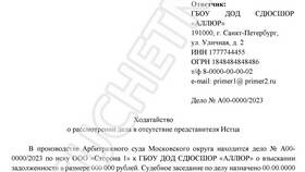 Как правильно оформить заявление в суд в Иголочка