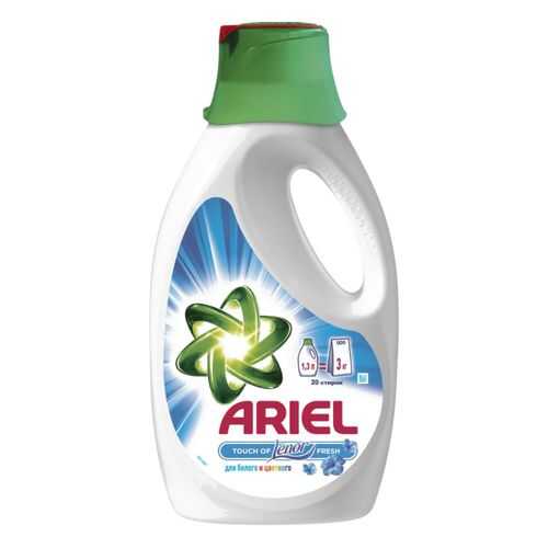 Гель для стирки Ariel touch of lenor fresh 1.3 мл в Иголочка