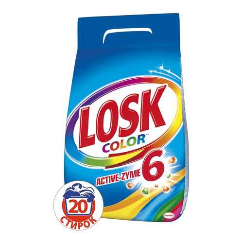 Порошок для стирки Losk color автомат 3 кг в Иголочка