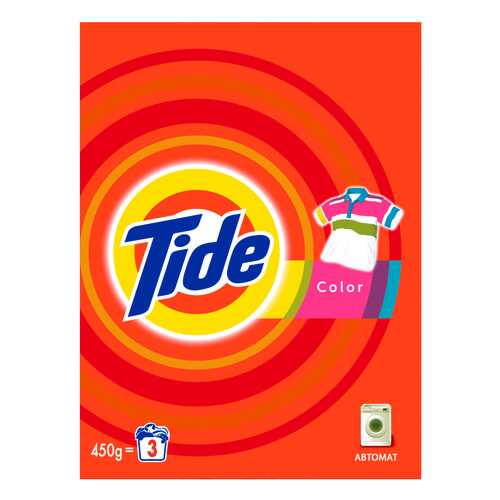 Порошок для стирки Tide color автомат 450 г в Иголочка