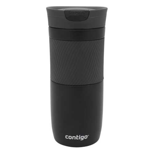 Tepмокружка Contigo Byron Matte Black чёрный матовый, 470 мл в Иголочка