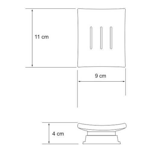 Мыльница, Wasserkraft Amper K-5429BLACK в Иголочка